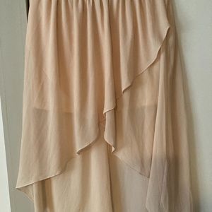Brand New Asymmetrical Skirt Ruche